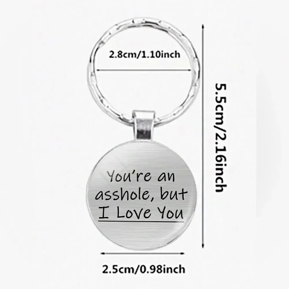 -Final price-Funny saying Key chain🤣